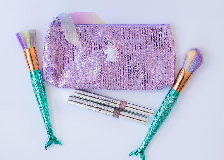 Glitter Makeup Bags